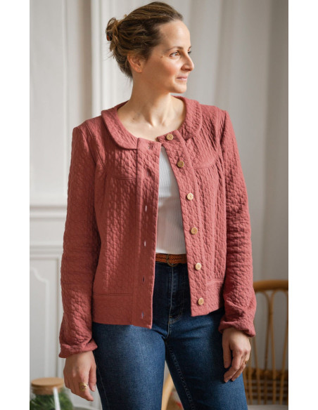 Padrão de colete Gemme - Anna Rose patterns
