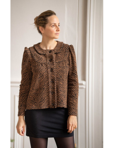 Padrão de colete Gemme - Anna Rose patterns