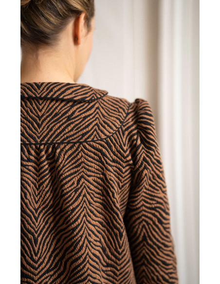 Padrão de colete Gemme - Anna Rose patterns