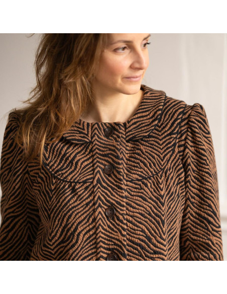 Padrão de colete Gemme - Anna Rose patterns