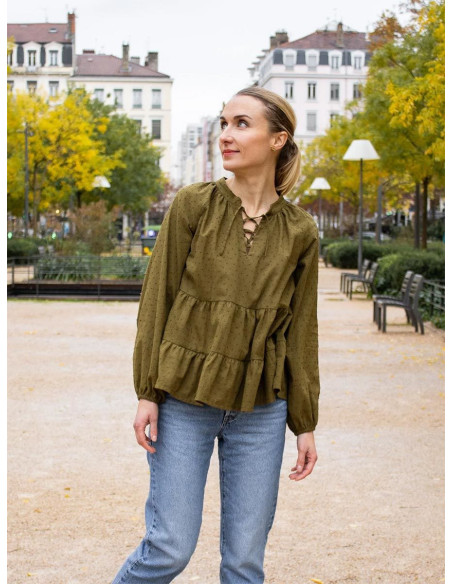 Molde de blusa, vestido Esmée - Joli Lab