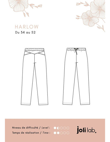 Molde de calça Harlow - Joli Lab