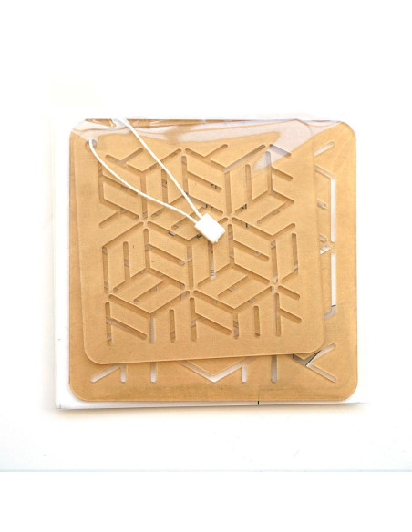Conjunto de 2 moldes para estêncil de sashiko - Yose-Gi