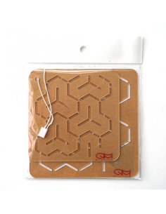 Conjunto de 2 moldes para stencil de sashiko - Bishamon-Kikko