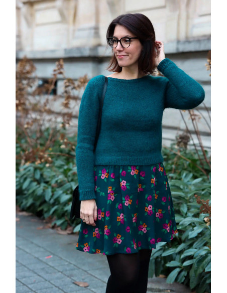 Padrão de tricô - Suéter Rosée DK - Lise Tailor