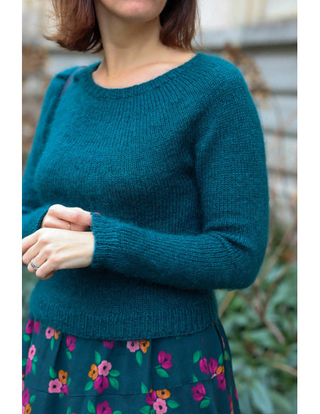 Padrão de tricô - Suéter Rosée DK - Lise Tailor