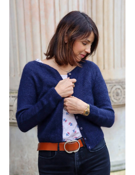 Padrão de tricô - Suéter Rosée DK - Lise Tailor