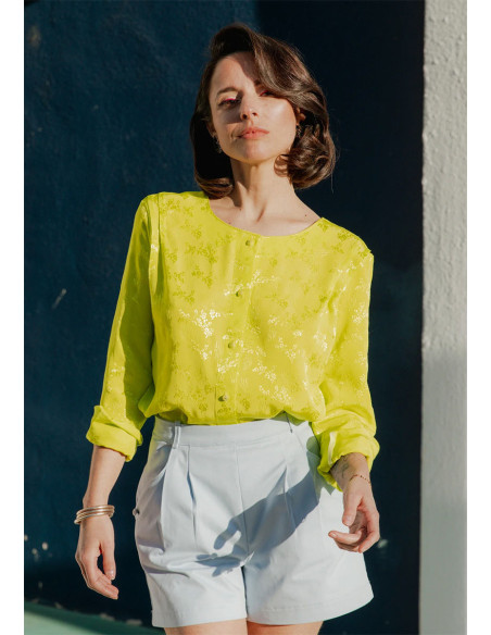 Padrão de blusa Bellini - Maison Fauve