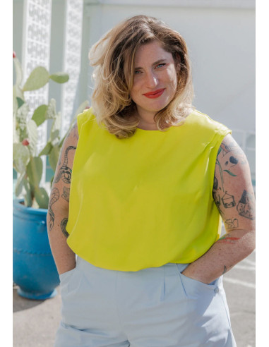Padrão de blusa Bellini - Maison Fauve