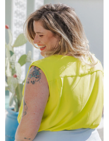 Padrão de blusa Bellini - Maison Fauve