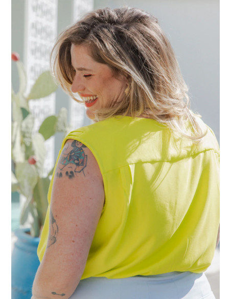 Padrão de blusa Bellini - Maison Fauve