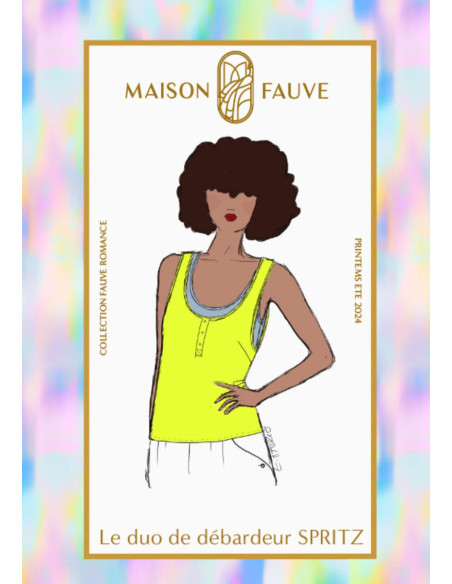 Padrão de regatas Spritz - Maison Fauve