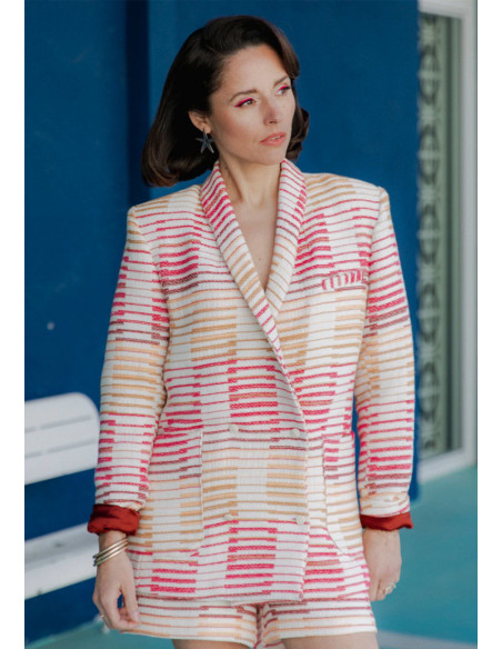 Padrão de blazer Mimosa - Maison Fauve