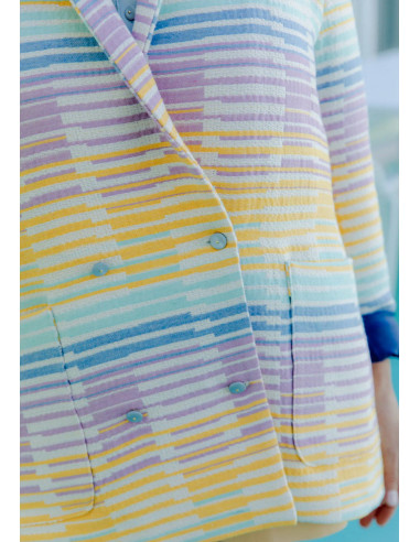 Padrão de blazer Mimosa - Maison Fauve