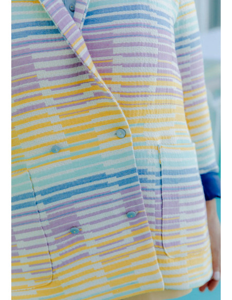 Padrão de blazer Mimosa - Maison Fauve
