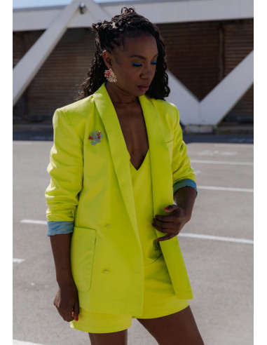 Padrão de blazer Mimosa - Maison Fauve