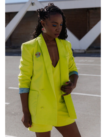 Padrão de blazer Mimosa - Maison Fauve
