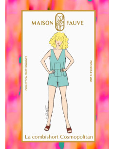 Padrão de macacão Cosmopolitain - Maison Fauve 2