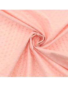 Tecido de algodão plumetis - Rosa