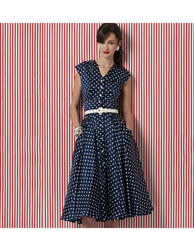 Molde de vestido - Vogue 8577