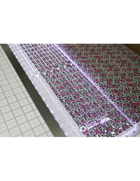 Régua patchwork luminosa Carolina Moore 6.5 x 24.0 polegadas