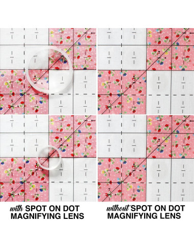 Conjunto de lentes para regras patchwork Spot On Dot The Gypsy Quilter