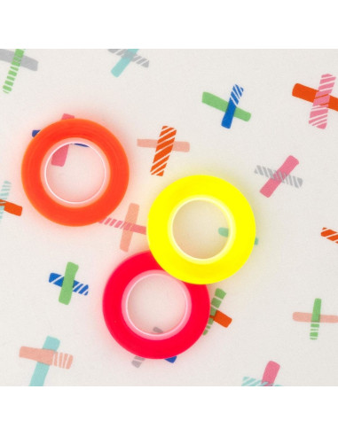 Fita Glow-Line Tape para réguas de patchwork - 3 rolos
