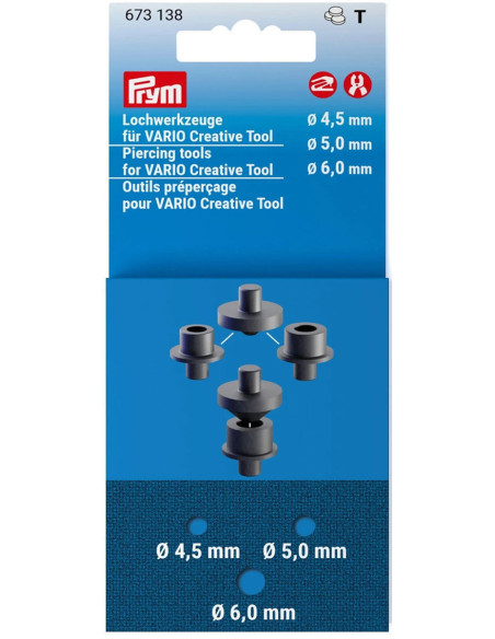 Ferramentas de pré-perfuração para VARIO Creative tool 4,5 a 6,0 mm