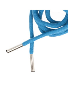 Cordão de moletom com pontas - Azul claro 2