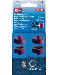 Conjunto de ferramentas para botões de pressão Jersey VARIO Creative Tool