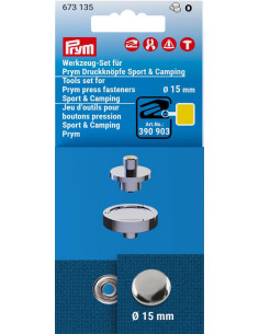 Conjunto de ferramentas para botões de pressão Sport Camping