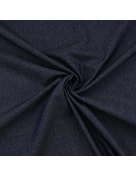 Tecido Denim chambray - Azul escuro