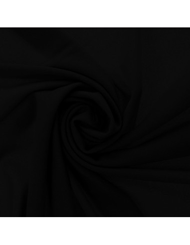 Tecido scuba crepe - Preto