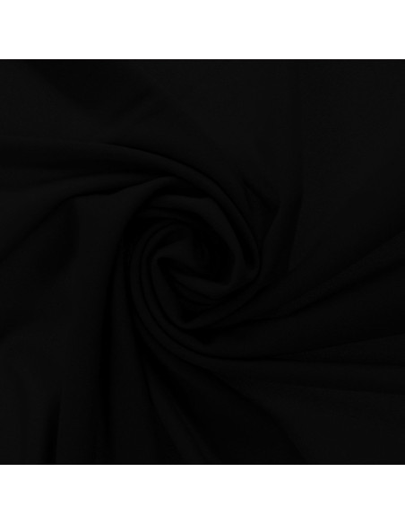 Tecido scuba crepe - Preto