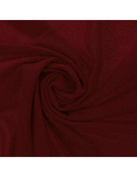 Tecido scuba crepe - Vermelho escuro