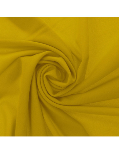 Tecido scuba crepe - Amarelo