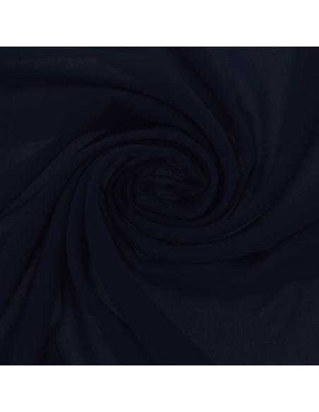 Tecido jersey poliéster - Azul marinho