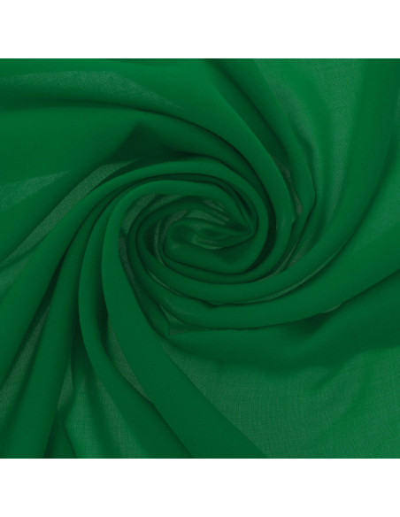 Tecido jersey poliéster - Verde erva