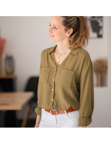 Molde de blusa Hopp - Anna Rose patterns