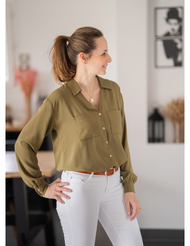 Molde de blusa Hopp - Anna Rose patterns