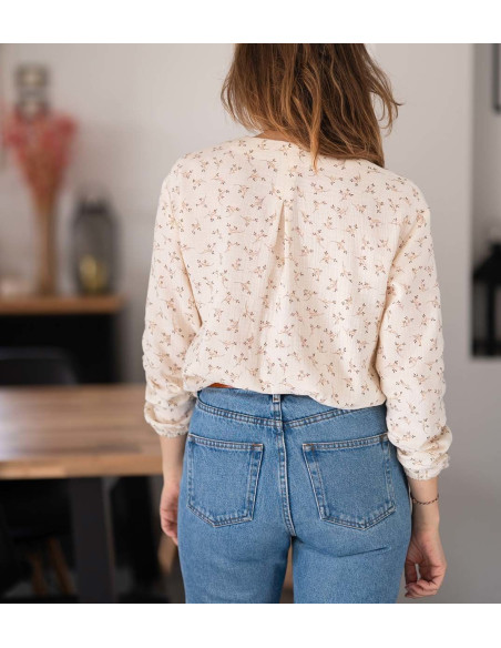 Molde de blusa Hopp - Anna Rose patterns