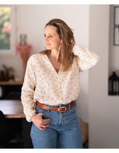 Molde de blusa Hopp - Anna Rose patterns