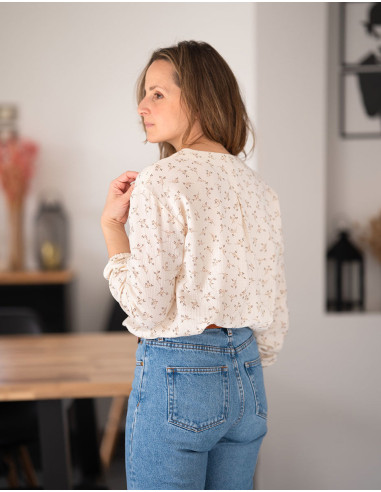 Molde de blusa Hopp - Anna Rose patterns