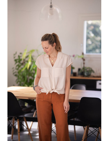 Molde de blusa Hopp - Anna Rose patterns