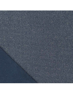 Tecido de malha lurex - Azul 2