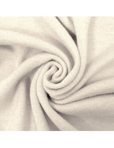 Tecido de malha angorá - Branco