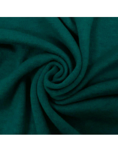 Tecido de malha angorá - Verde esmeralda