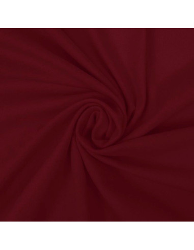 Tecido jersey 100% algodão - Vermelho escuro