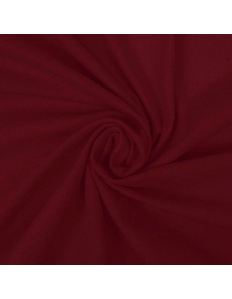 Tecido jersey 100% algodão - Vermelho escuro