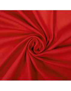Tecido jersey 100% algodão - Vermelho